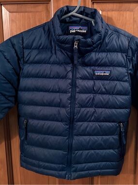 Toddler Patagonia Navy Quilted Down Jacket